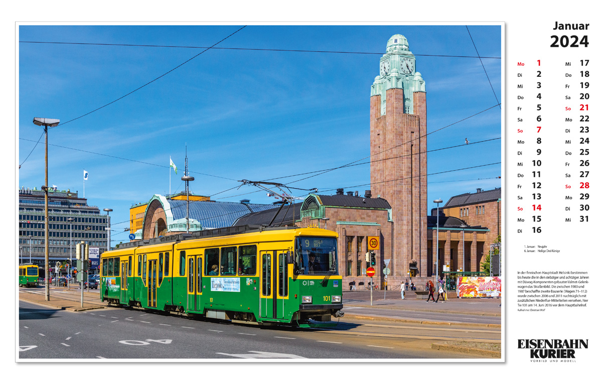 Beispielinhalt (Bild) Stadtverkehr in aller Welt 2024
