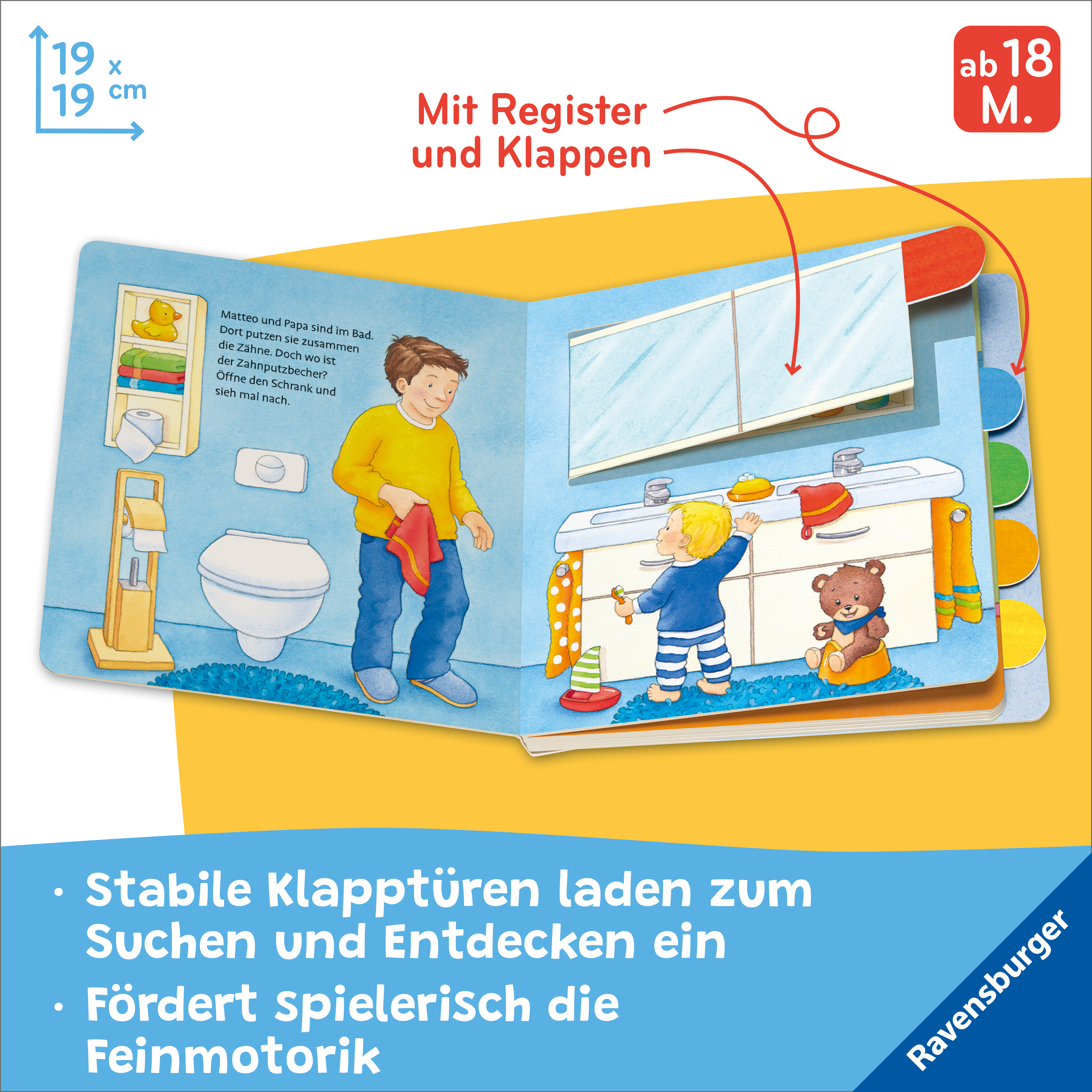 Beispielinhalt (Bild) ministeps: Mach auf! Schau rein! Bei mir zu Hause