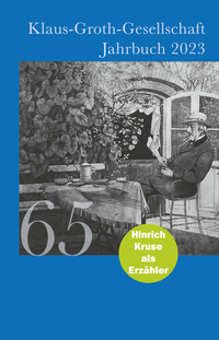 Vorderes Coverbild Klaus Groth Jahrbuch 2023