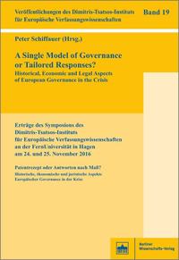 Vorderes Coverbild A Single Model of Governance or Tailored Responses?