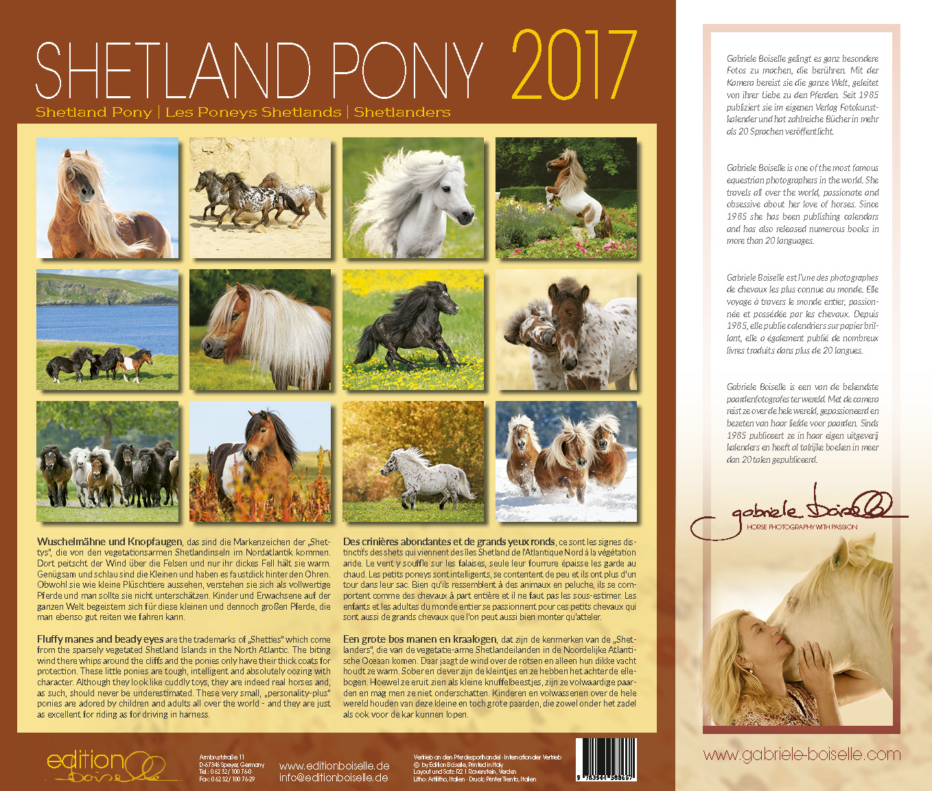 Rückseitencover Shetland Pony 2017