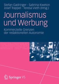 Vorderes Coverbild Journalismus und Werbung
