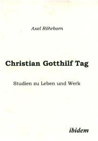 Vorderes Coverbild Christian Gotthilf Tag