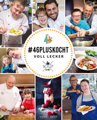 Vorderes Coverbild #46pluskocht – voll lecker