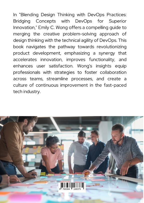 Rückseitencover Blending Design Thinking with DevOps Practices