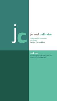 Vorderes Coverbild journal culinaire. Kultur und Wissenschaft des Essens