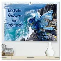 Vorderes Coverbild Fabelhafte Kreaturen vom Tintenmeer (hochwertiger Premium Wandkalender 2026 DIN A2 quer), Kunstdruck in Hochglanz