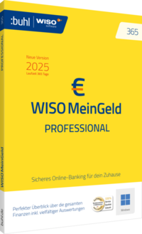 Vorderes Coverbild WISO Mein Geld Professional 365