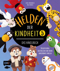 Vorderes Coverbild Helden der Kindheit – Das Häkelbuch – Band 5