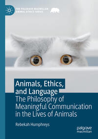 Vorderes Coverbild Animals, Ethics, and Language
