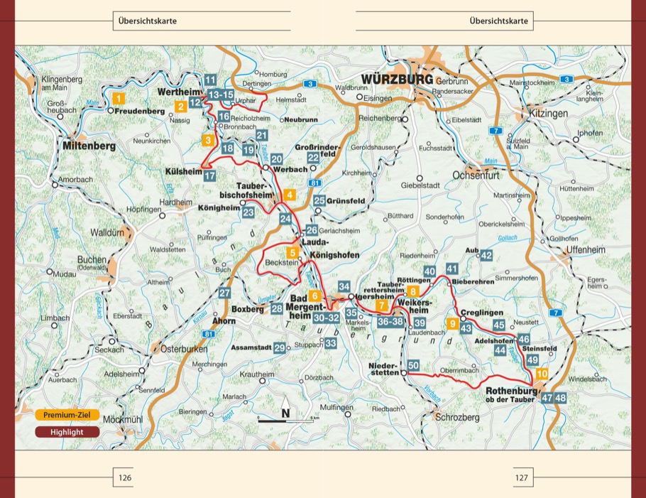 Beispielinhalt (Bild) Best of Liebliches Taubertal