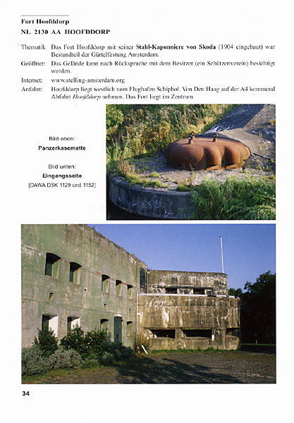 Beispielinhalt (Bild) DAWA Sonderbände / Militärmuseen in Benelux