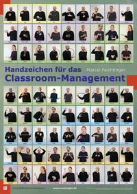 Vorderes Coverbild Handzeichen für das Classroom-Management (Posterset)