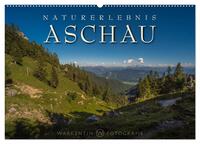 Vorderes Coverbild Naturerlebnis Aschau (Wandkalender 2025 DIN A2 quer), CALVENDO Monatskalender