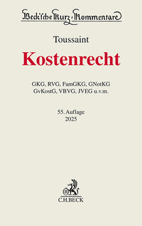 Vorderes Coverbild Kostenrecht