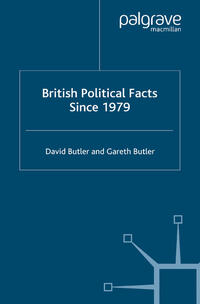 Vorderes Coverbild British Political Facts Since 1979
