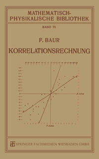 Vorderes Coverbild Korrelationsrechnung