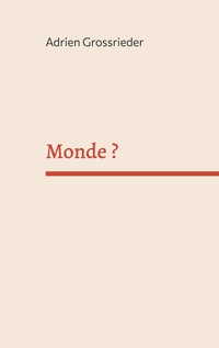 Vorderes Coverbild Monde ?
