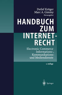 Vorderes Coverbild Handbuch zum Internetrecht