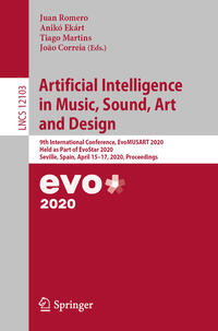 Vorderes Coverbild Artificial Intelligence in Music, Sound, Art and Design