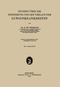 Vorderes Coverbild Studien über die Entstehung und den Verlauf der Lungenkrankheiten