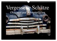 Vorderes Coverbild Vergessene Schätze - Oldtimer auf Schrottplätzen (Wandkalender 2026 DIN A3 quer), CALVENDO Monatskalender