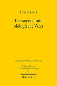 Vorderes Coverbild Der sogenannte biologische Vater