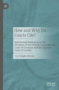 Vorderes Coverbild How and Why Do Courts Cite?