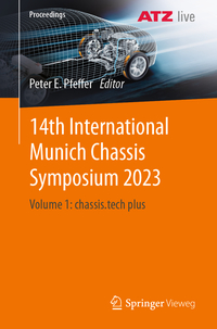 Vorderes Coverbild 14th International Munich Chassis Symposium 2023