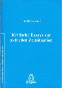 Vorderes Coverbild Kritische Essays zur aktuellen Zeitsituation