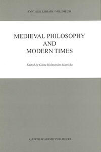 Vorderes Coverbild Medieval Philosophy and Modern Times