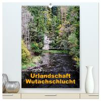 Vorderes Coverbild Urlandschaft Wutachschlucht (hochwertiger Premium Wandkalender 2025 DIN A2 hoch), Kunstdruck in Hochglanz