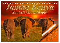Vorderes Coverbild Jambo Kenya (Tischkalender 2025 DIN A5 quer), CALVENDO Monatskalender