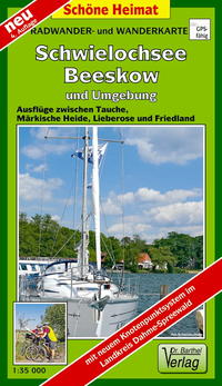 Vorderes Coverbild Radwander- und Wanderkarte Schwielochsee, Beeskow und Umgebung