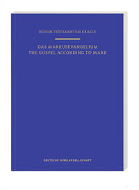 Vorderes Coverbild Novum Testamentum Graece: Das Markusevangelium