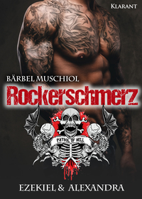 Vorderes Coverbild Rockerschmerz. Ezekiel und Alexandra