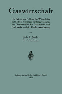 Vorderes Coverbild Gaswirtschaft