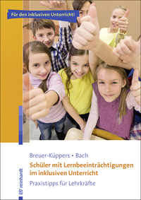 Vorderes Coverbild Schüler mit Lernbeeinträchtigungen im inklusiven Unterricht