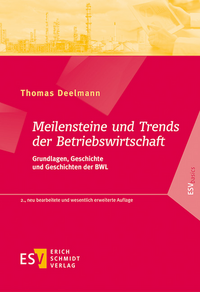 Vorderes Coverbild Meilensteine und Trends der Betriebswirtschaft