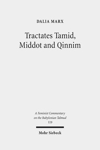 Vorderes Coverbild Tractates Tamid, Middot and Qinnim
