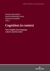 Vorderes Coverbild Cognition in context