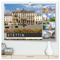 Vorderes Coverbild STETTIN Impressionen aus dem Stadtherzen (hochwertiger Premium Wandkalender 2025 DIN A2 quer), Kunstdruck in Hochglanz
