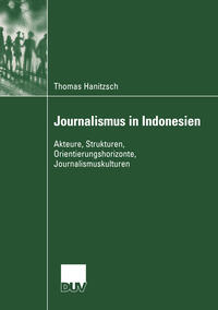 Vorderes Coverbild Journalismus in Indonesien