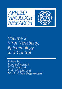 Vorderes Coverbild Virus Variability, Epidemiology and Control