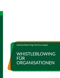 Vorderes Coverbild Whistleblowing für Organisationen