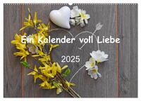 Vorderes Coverbild Ein Kalender voll Liebe (Wandkalender 2025 DIN A2 quer), CALVENDO Monatskalender