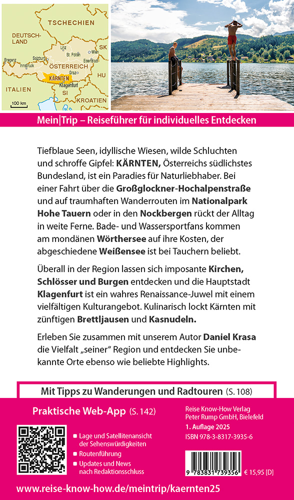 Rückseitencover Reise Know-How MeinTrip Kärnten