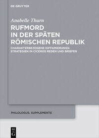 Vorderes Coverbild Rufmord in der späten römischen Republik