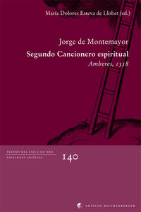 Vorderes Coverbild Segundo Cancionero espiritual. Amberes, 1558