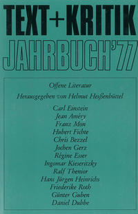 Vorderes Coverbild Jahrbuch '77